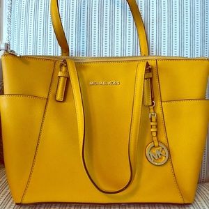 Michael Kors Yellow Tote